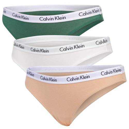  Damskie Calvin Klein Zielone,Beżowe,Białe 000QD3588EBP4
