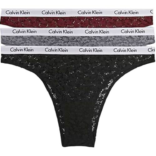  Damskie Calvin Klein Czarne,Białe,Bordowe 000QD3925EBP7