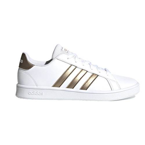 uniwersalne  Adidas Białe,Złote EF0101