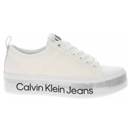 uniwersalne Damskie Calvin Klein Białe YW0YW00491YAF