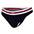 Tommy Hilfiger halterneck bikini top in blue stripe
