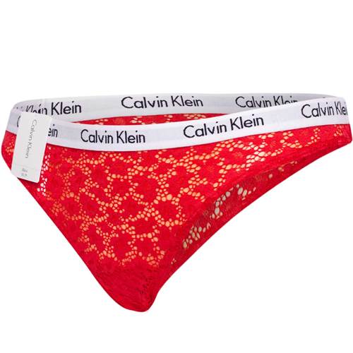  Damskie Calvin Klein Czerwone 000QD3860E5FJ