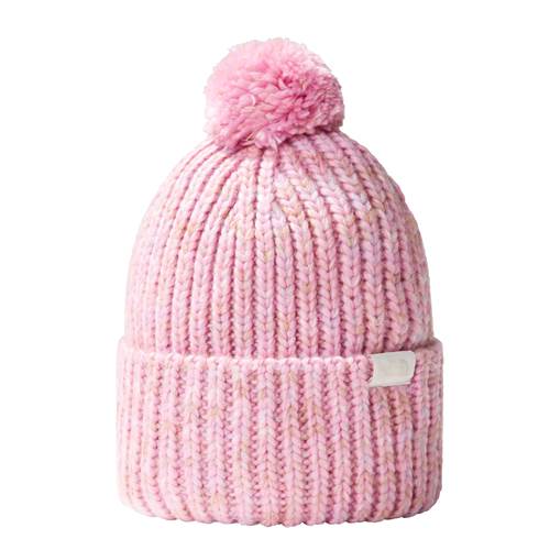 Unisex Buff Kim Knitted Fleece Hat Beanie Różowe NF0A7RHZOLB1